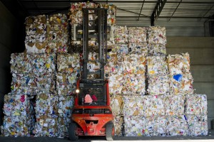 Waste paper recycling